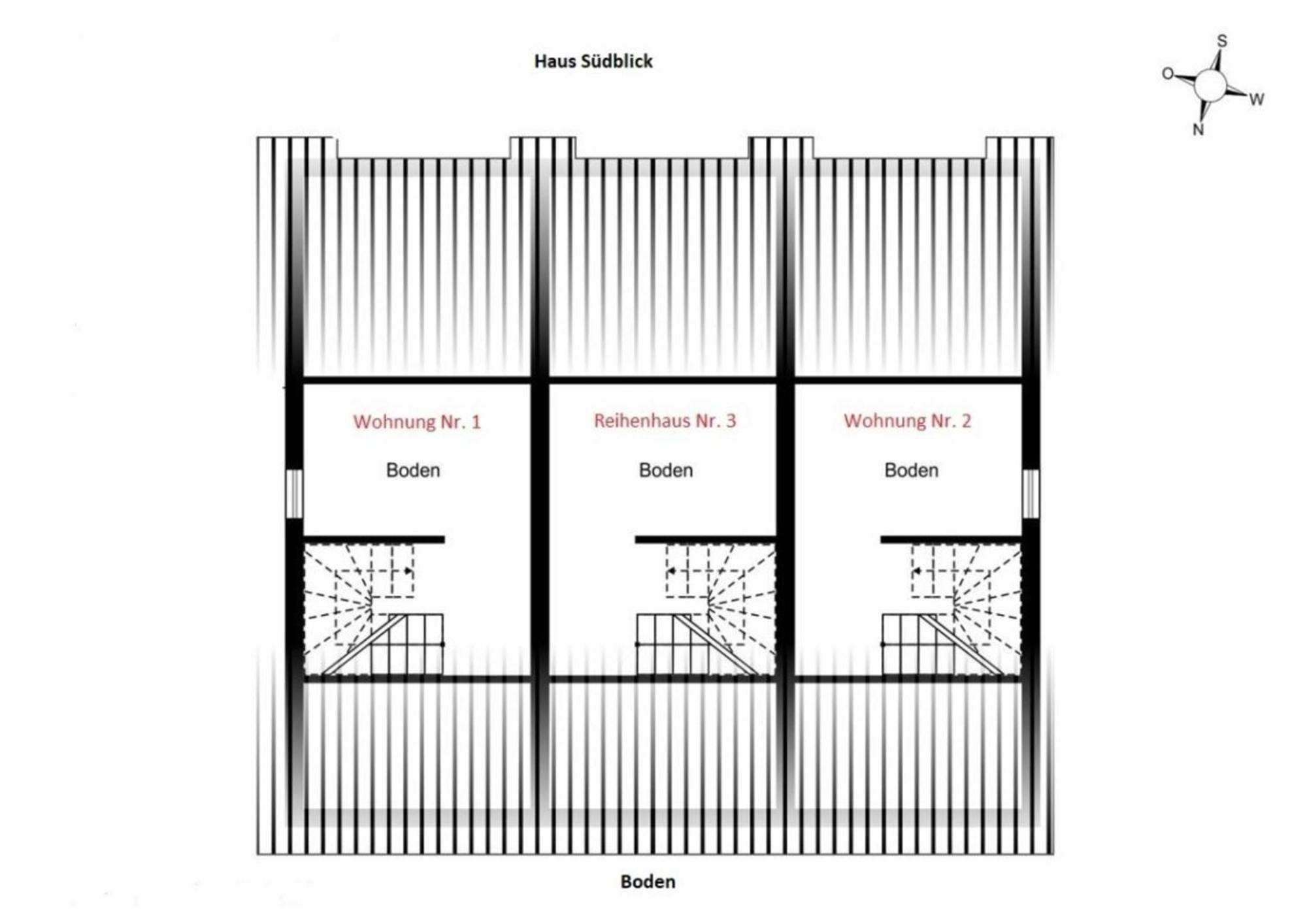 Appartamento Haus Suedblick, Nr 2 Werdum Esterno foto